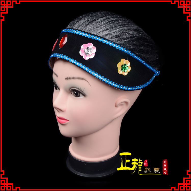 厦门老旦媒婆穷老太婆假发套 老旦头套