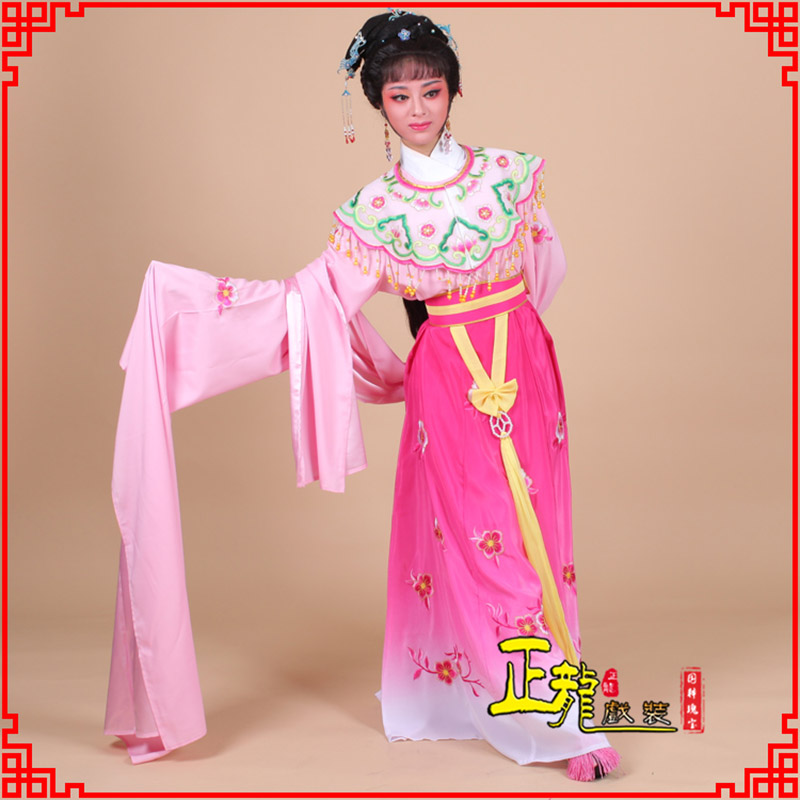 厦门水袖青衣练功花旦服 梅花古装衣