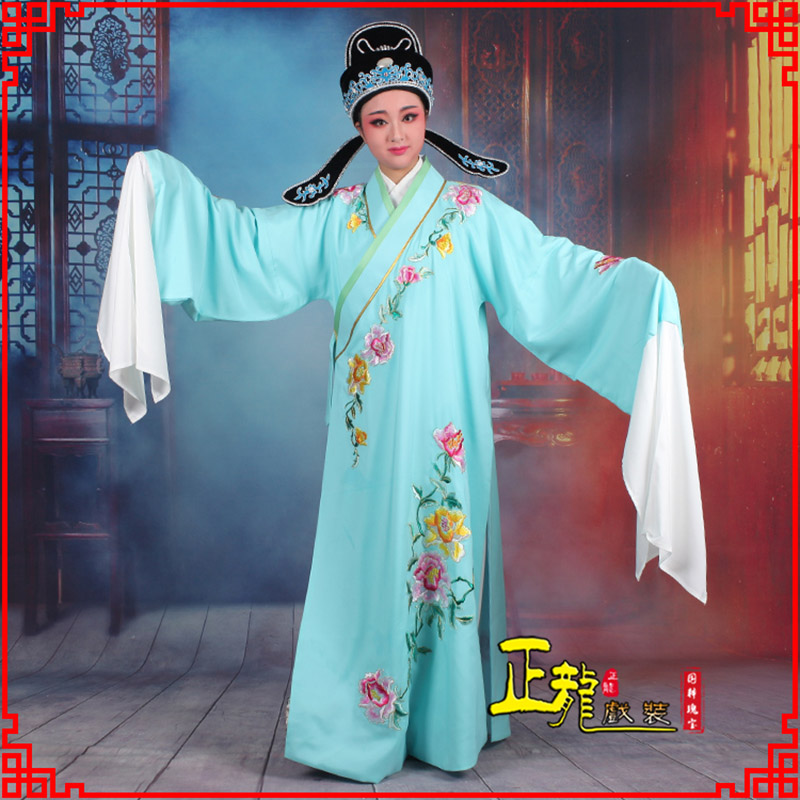 厦门梁祝小生褶子道袍 吴素英版小生衣