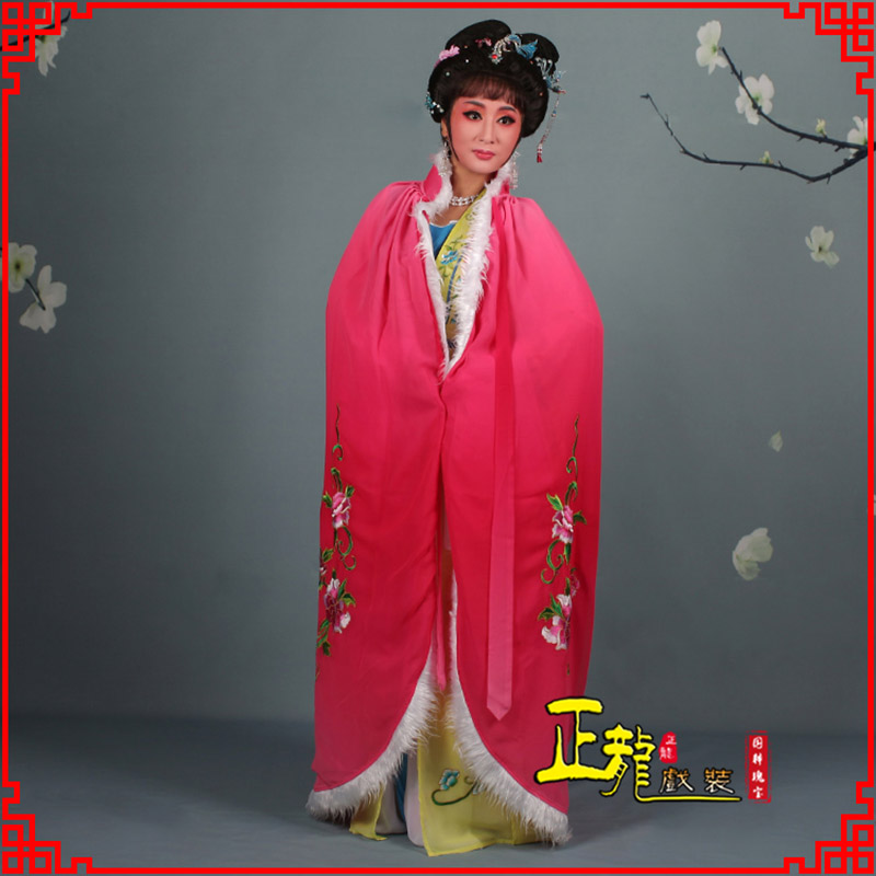 厦门小花旦绣花斗篷 花旦披风