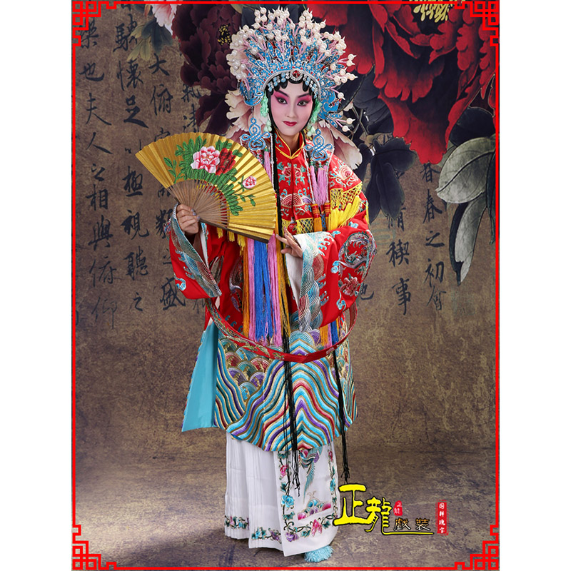 厦门凤袍杨贵妃贵妃醉酒 软绉团凤女蟒